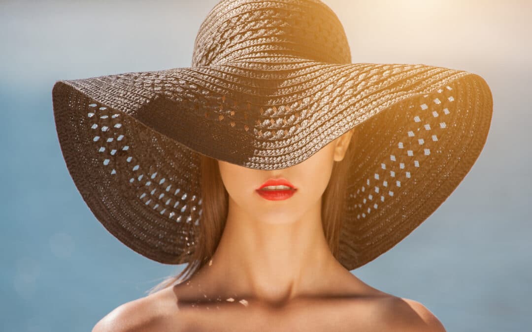 wear a broad brimmed hat when in the sun
